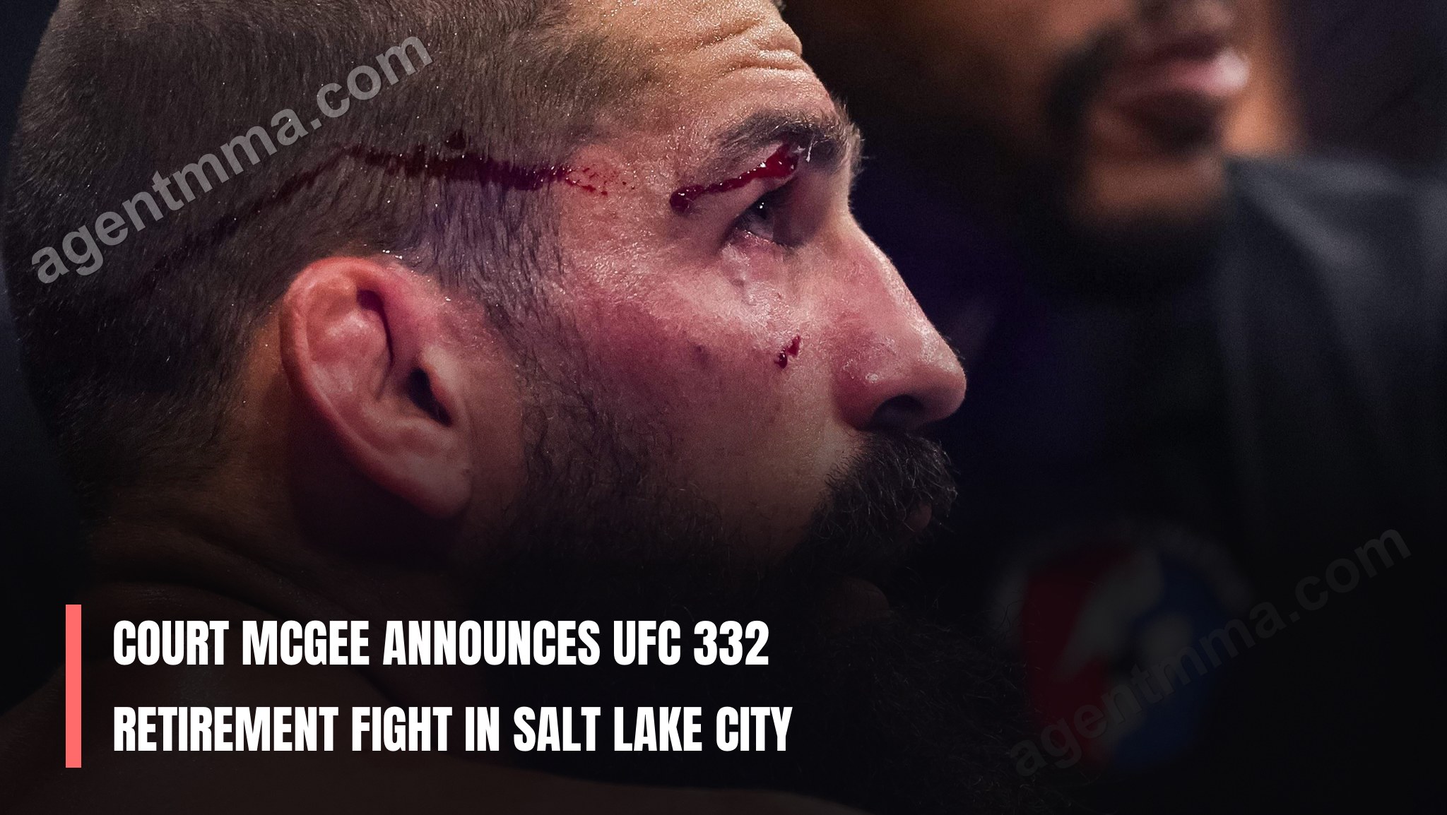 Court McGee Announces UFC 332 Retirement Fight in Salt Lake City