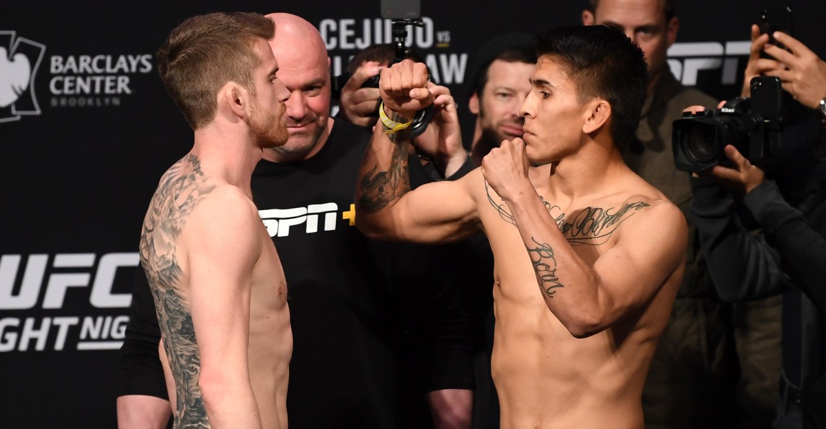 UFC напомнил Марио Баутисте о его прошлом поражении от Кори Сэндхейджена