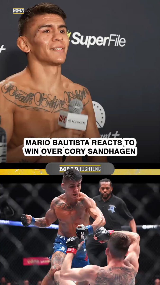 Марио Баутиста ұран салды UFC 329-дағы Кори Сэндхейджге қарсы жеңісіне, титул сайысының өміді