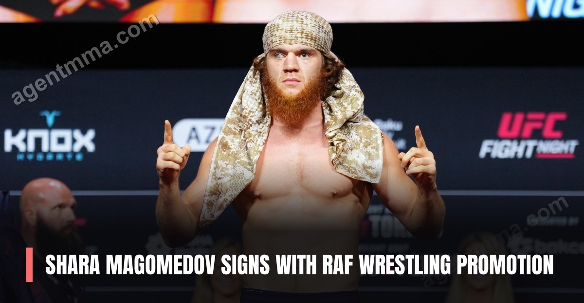 Shara Magomedov Signs With RAF Wrestling Promotion