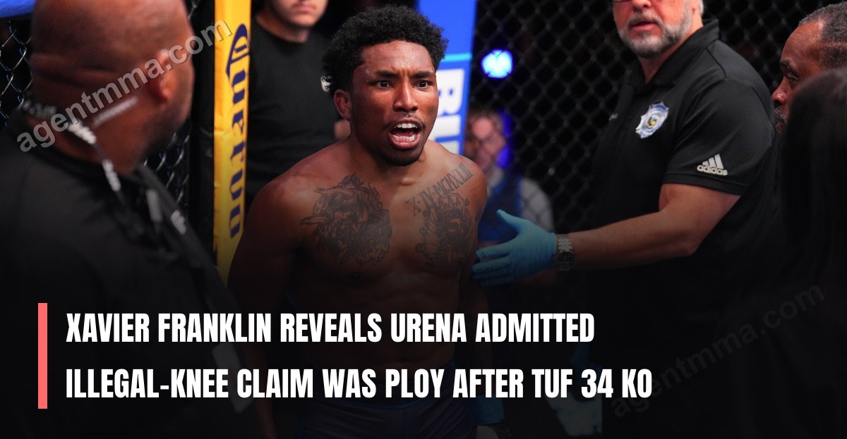 Xavier Franklin Reveals Urena Admitted Illegal-Knee Claim Was Ploy After TUF 34 KO