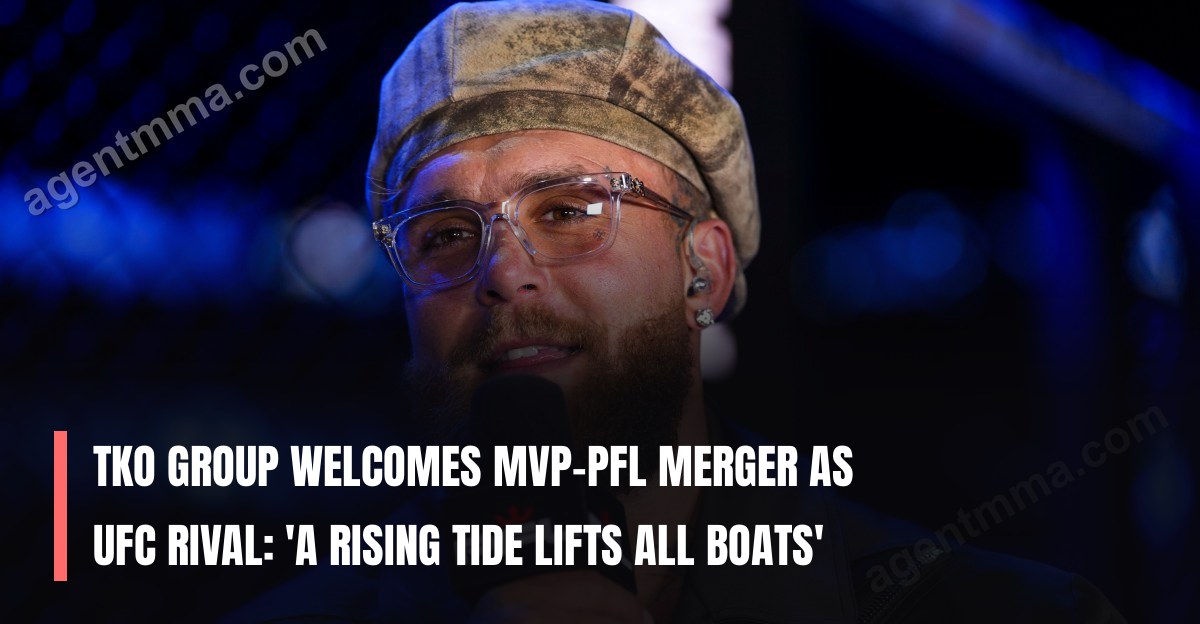 TKO Group welcomes MVP-PFL merger as UFC rival: 'A rising tide lifts all boats'