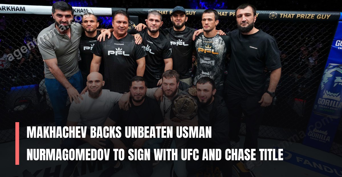 Makhachev backs unbeaten Usman Nurmagomedov to sign with UFC and chase title