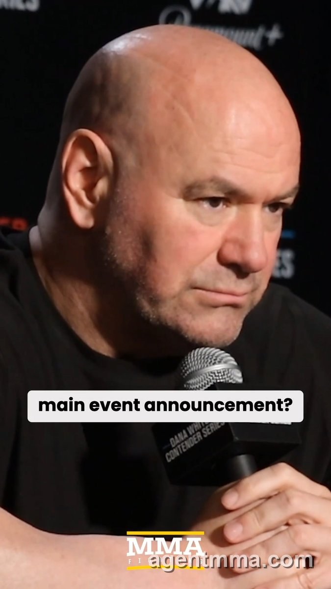 Dana White Says UFC 332 Main Event Announcement Coming This Week