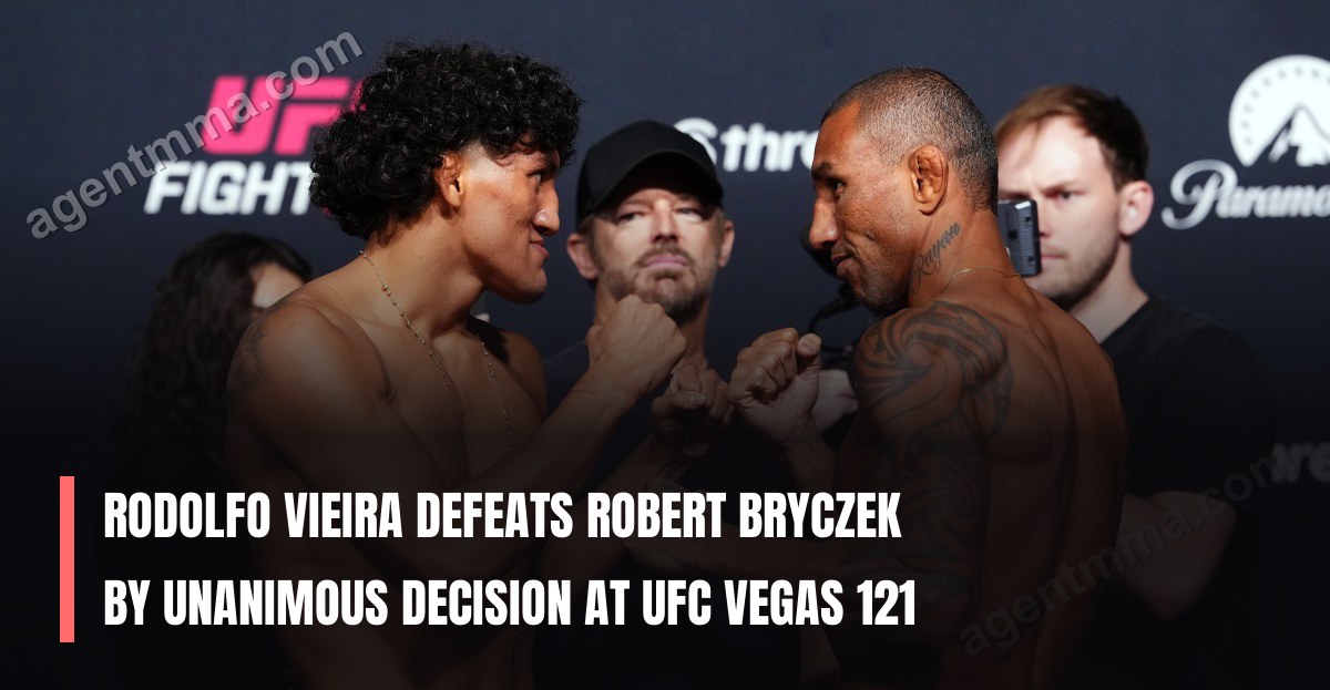 Rodolfo Vieira Defeats Robert Bryczek by Unanimous Decision at UFC Vegas 121