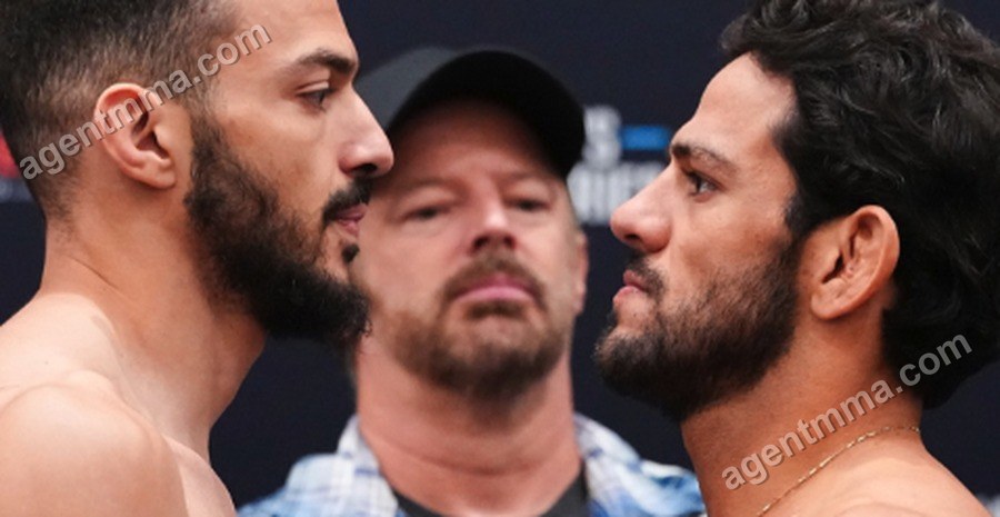 Bulaid vs Visconde pulled from Contender Series Week 8, moved to Week 10