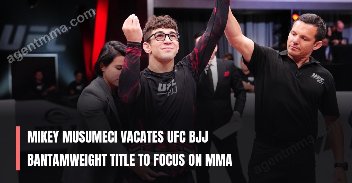 Майки Мусумеки освобождает титул UFC BJJ в бантамвейте ради MMA