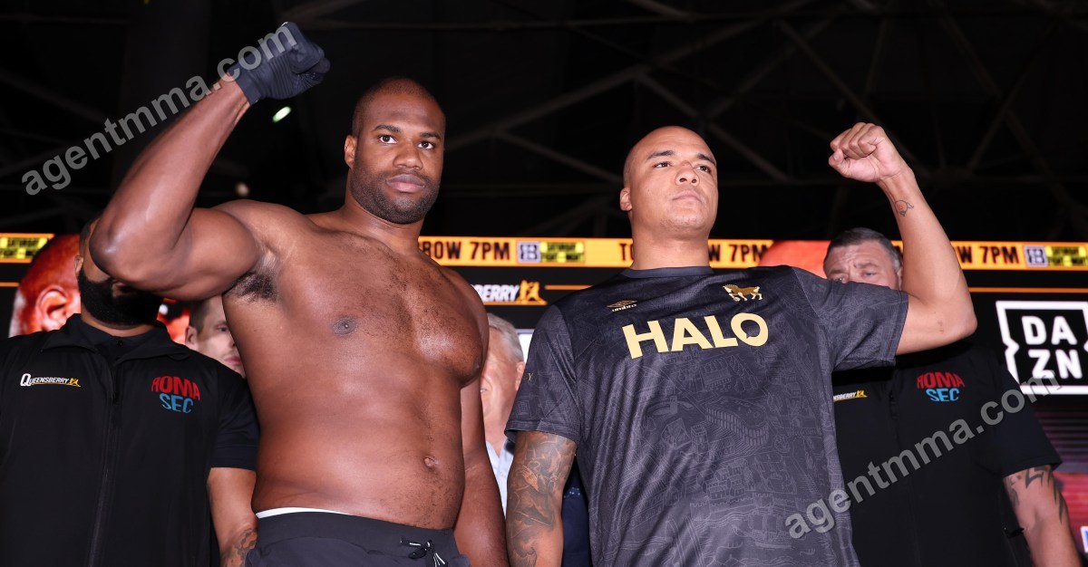 Daniel Dubois arrête Fabio Wardley à la 2e reprise du match retour