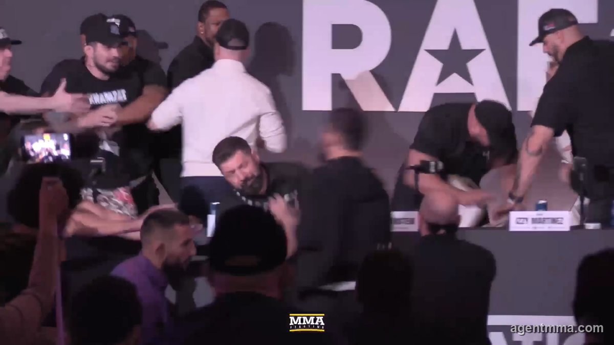 Chimaev and Tsarukyan attack Dillon Danis at RAF 14 press conference