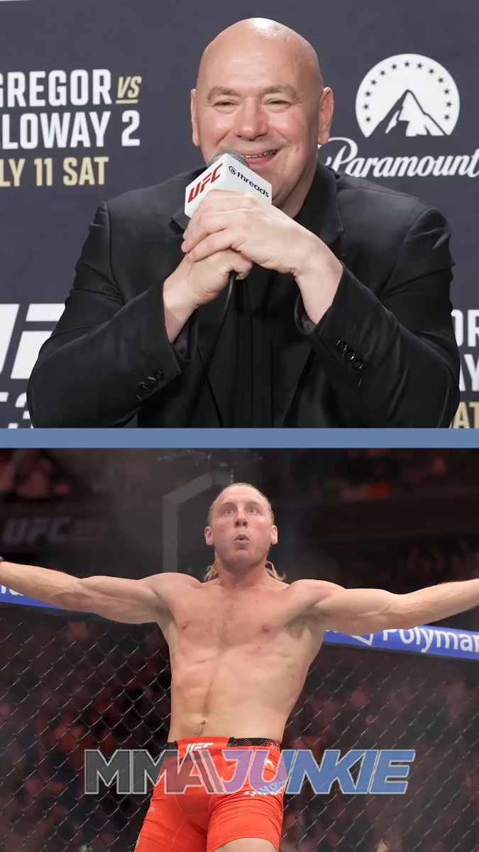 Dana White heaps praise on Paddy Pimblett after UFC 329 performance