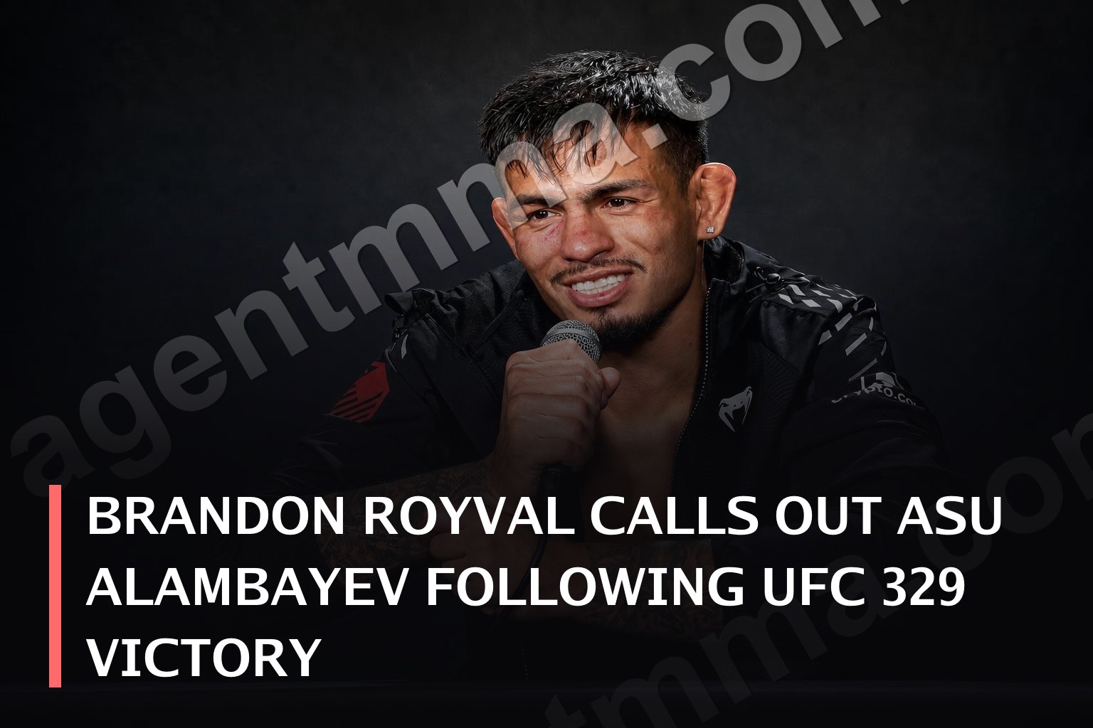 Брэндон Ройвал вызывает Асу Алямбаева после победы на UFC 329