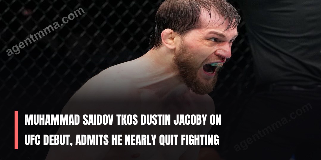 Танымалы емес Сайдов Джейкобиді UFC Abu Dhabi-де тоқтатып, 10-0 ресімін жақсартты