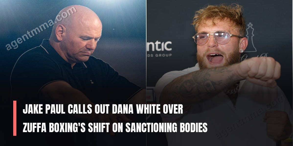 Jake Paul calls out Dana White over Zuffa Boxing's shift on sanctioning bodies