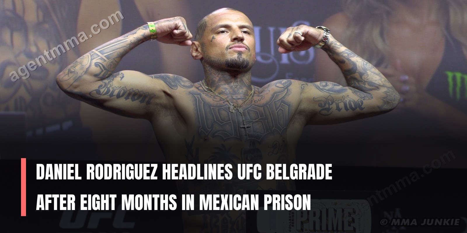 Daniel Rodriguez headlines UFC Belgrade after eight months in Mexican prison