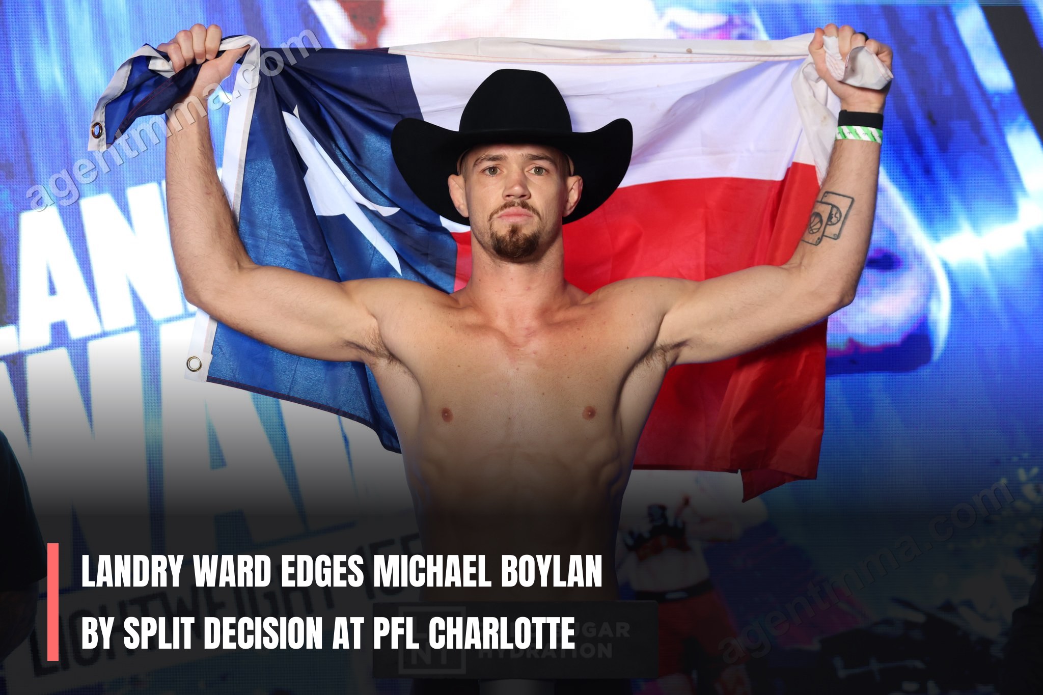 Landry Ward Edges Michael Boylan by Split Decision at PFL Charlotte