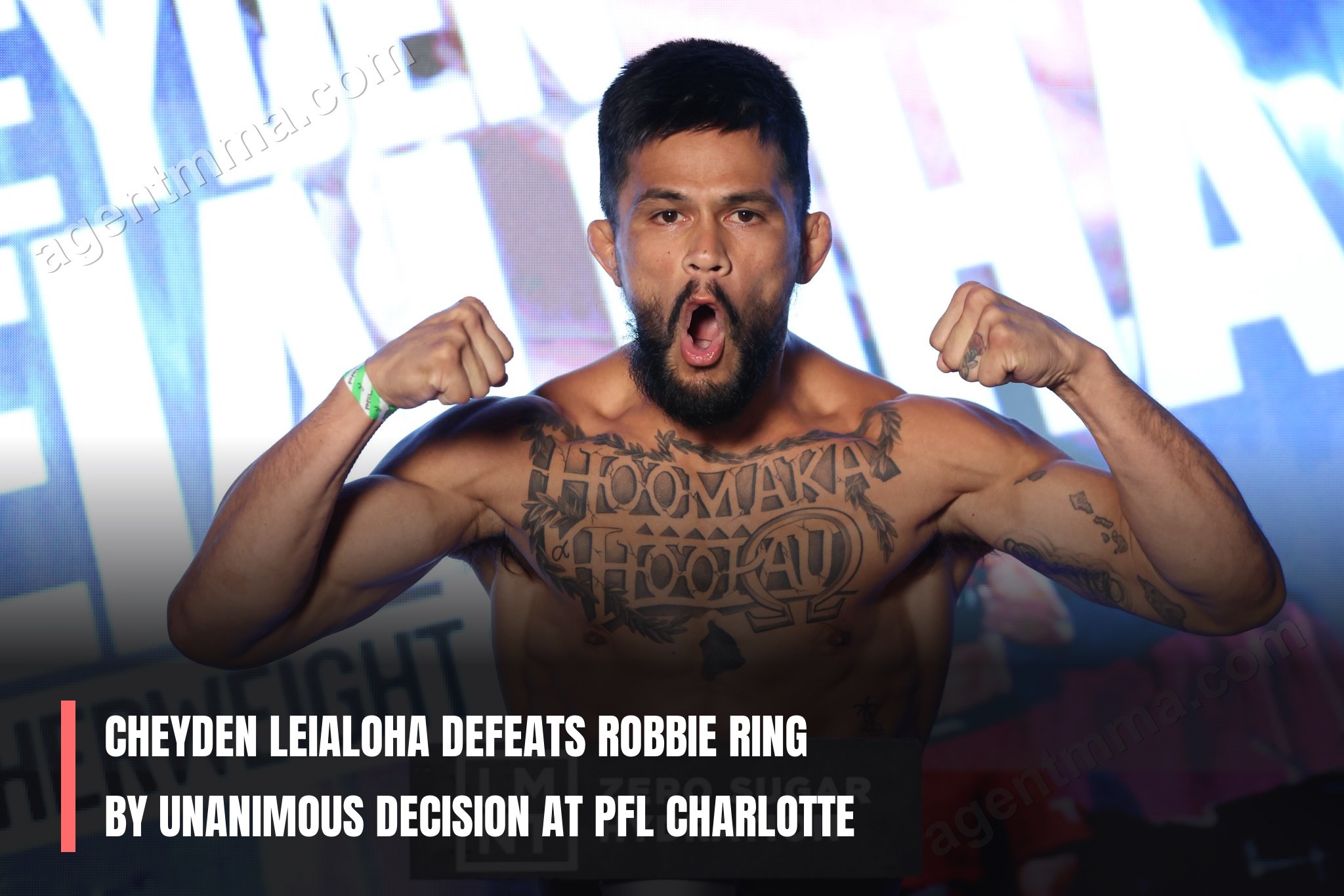 Cheyden Leialoha Defeats Robbie Ring by Unanimous Decision at PFL Charlotte