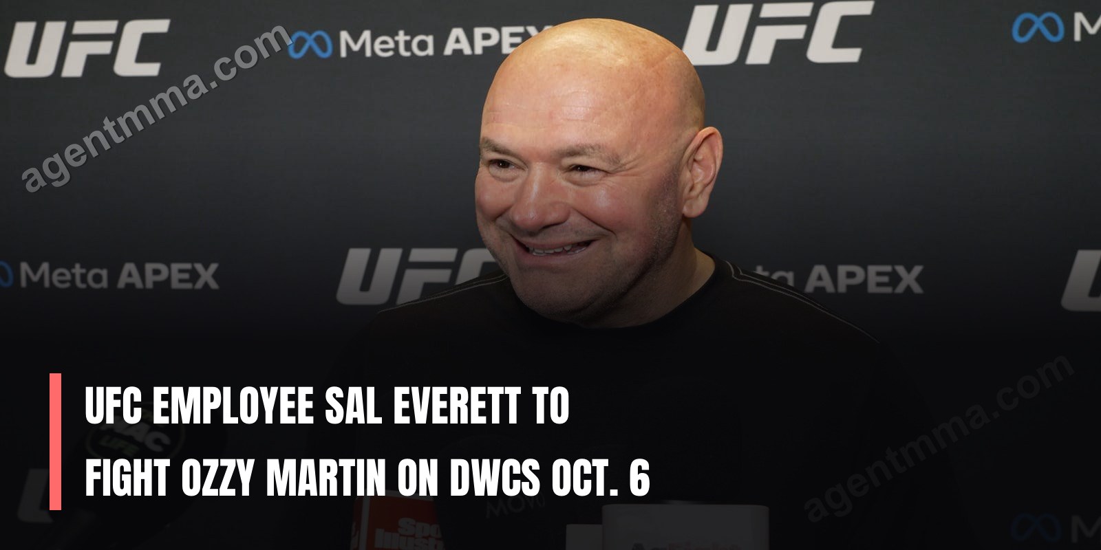 Funcionário do UFC Sal Everett enfrenta Ozzy Martin no DWCS em 6 de outubro
