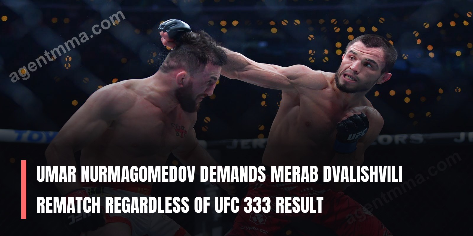 Umar Nurmagomedov exige revanche com Merab Dvalishvili independentemente do resultado do UFC 333
