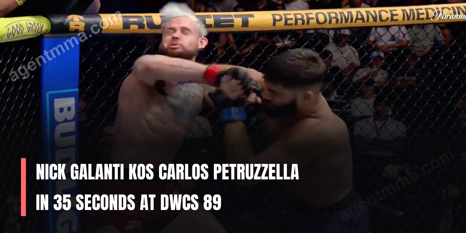 Nick Galanti nocauteia Carlos Petruzzella em 35 segundos na DWCS 89