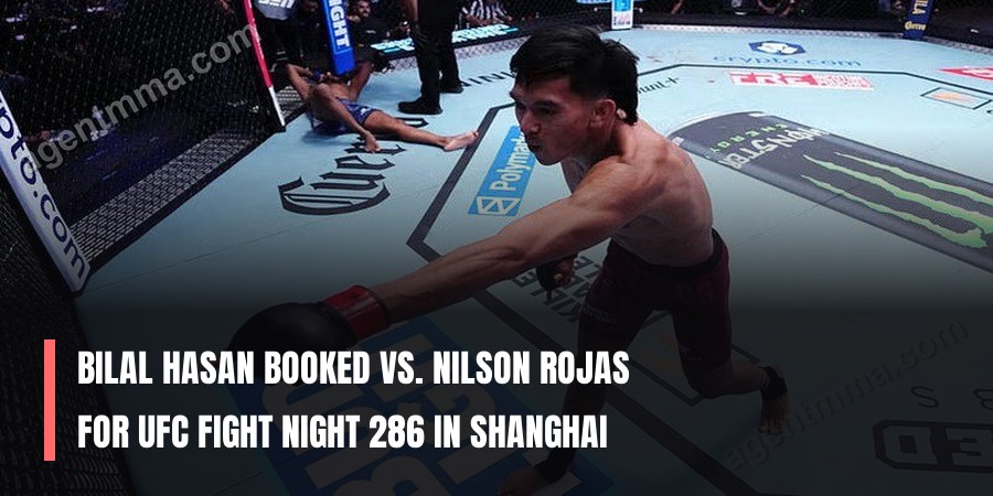 Bilal Hasan booked vs. Nilson Rojas for UFC Fight Night 286 in Shanghai