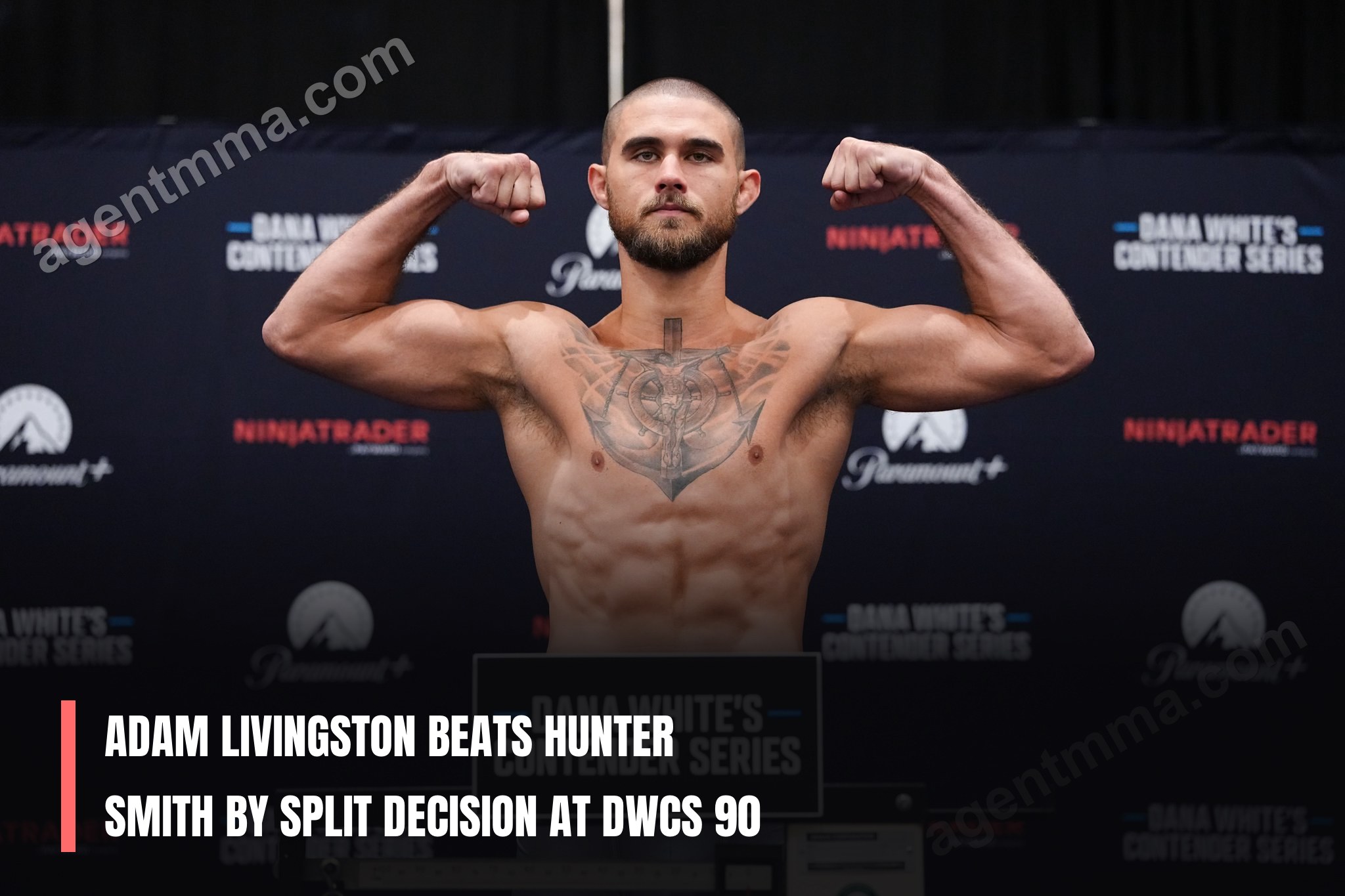 Adam Livingston Beats Hunter Smith by Split Decision at DWCS 90