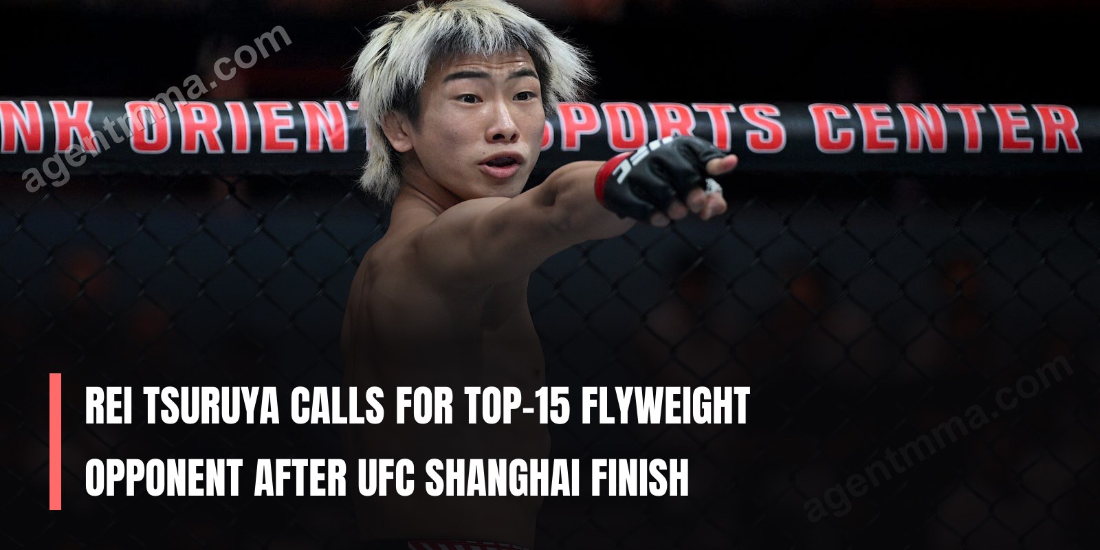 Rei Tsuruya calls for top-15 flyweight opponent after UFC Shanghai finish
