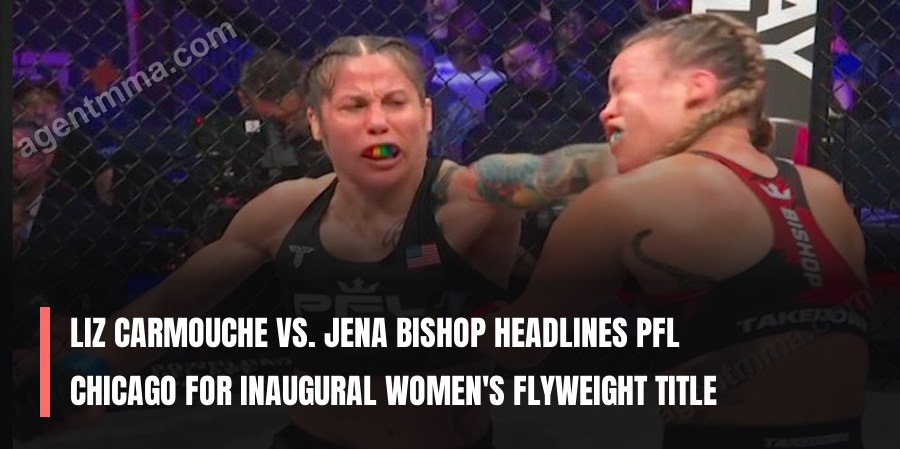 Liz Carmouche vs. Jena Bishop Headlines PFL Chicago for Inaugural Women's Flyweight Title
