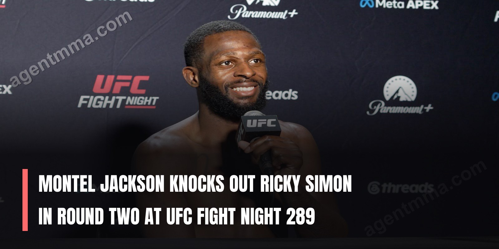 Montel Jackson knocks out Ricky Simon in round two at UFC Fight Night 289