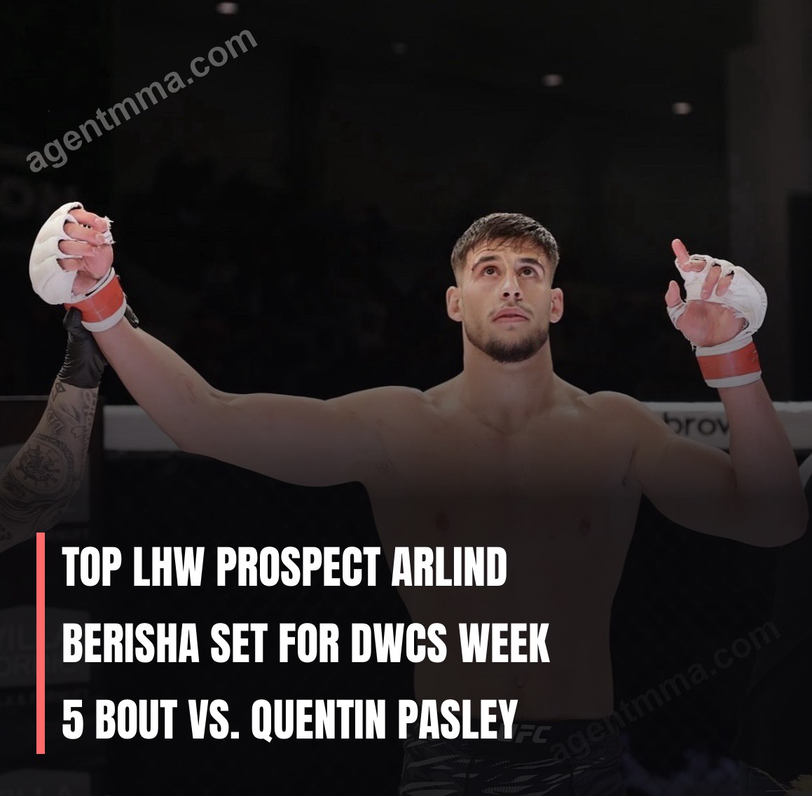Top LHW Prospect Arlind Berisha Set for DWCS Week 5 Bout vs. Quentin Pasley