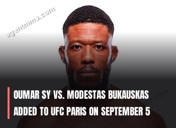 Оумар Си Модестас Букаускас-ты UFC Paris-та қыркүйектің 5-інде қосты