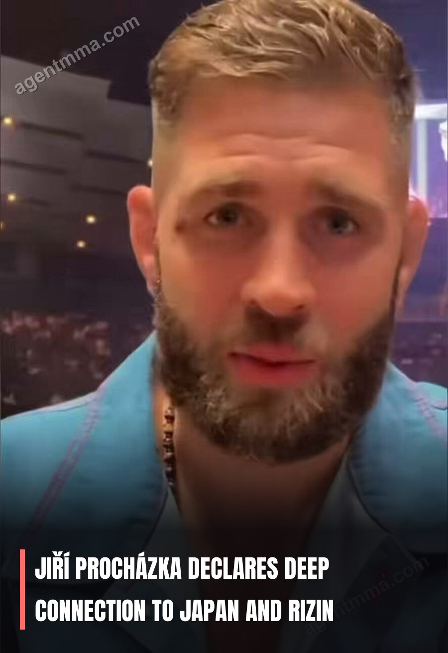 Jiří Procházka Declares Deep Connection to Japan and RIZIN
