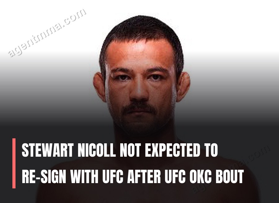 Stewart Nicoll Not Expected to Re-Sign With UFC After UFC OKC Bout