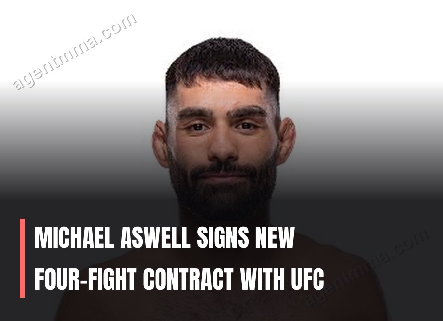 Michael Aswell Signs New Four-Fight Contract With UFC