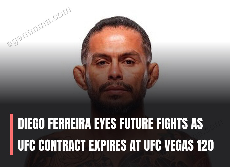 Диего Феррейра болашақ ынамдарын болжады, UFC Vegas 120-де UFC шартысы аяқталады