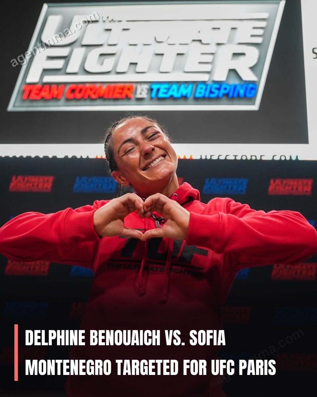 Delphine Benouaich vs. Sofia Montenegro targeted for UFC Paris