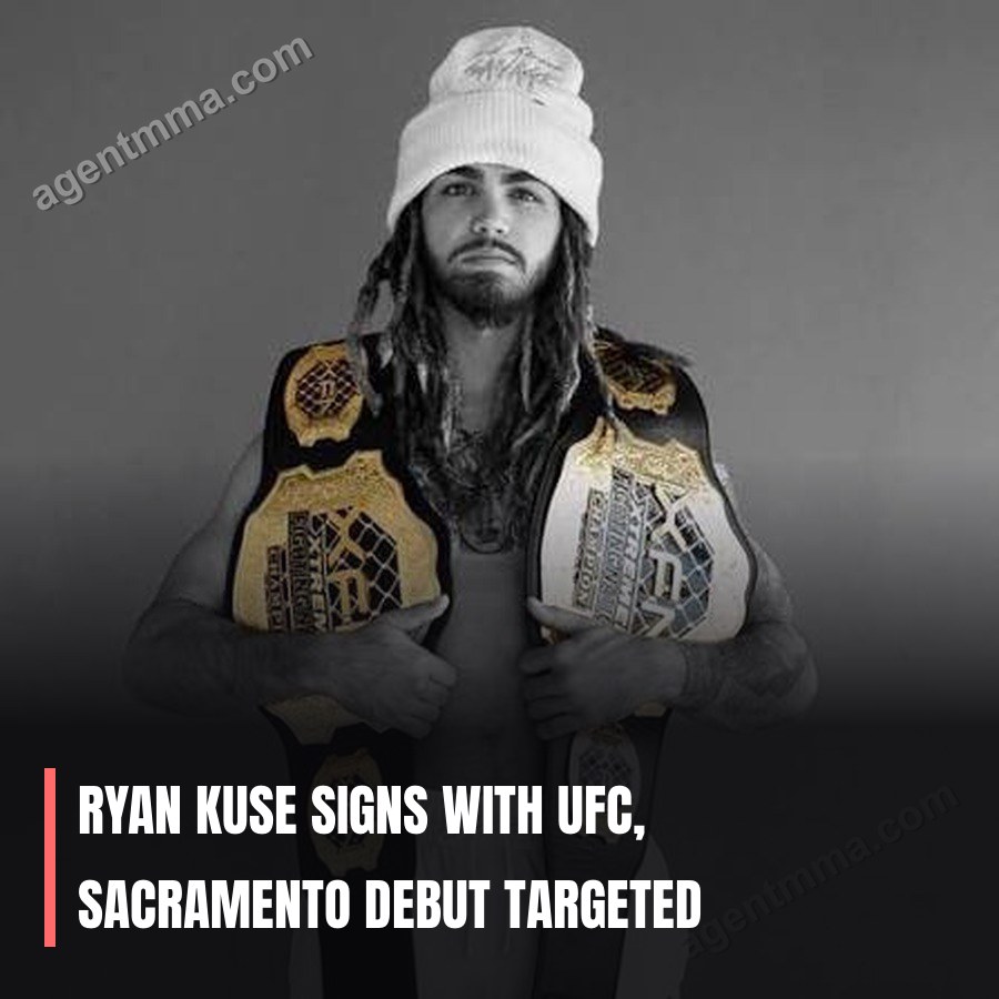 Ryan Kuse Signs With UFC, Sacramento Debut Targeted