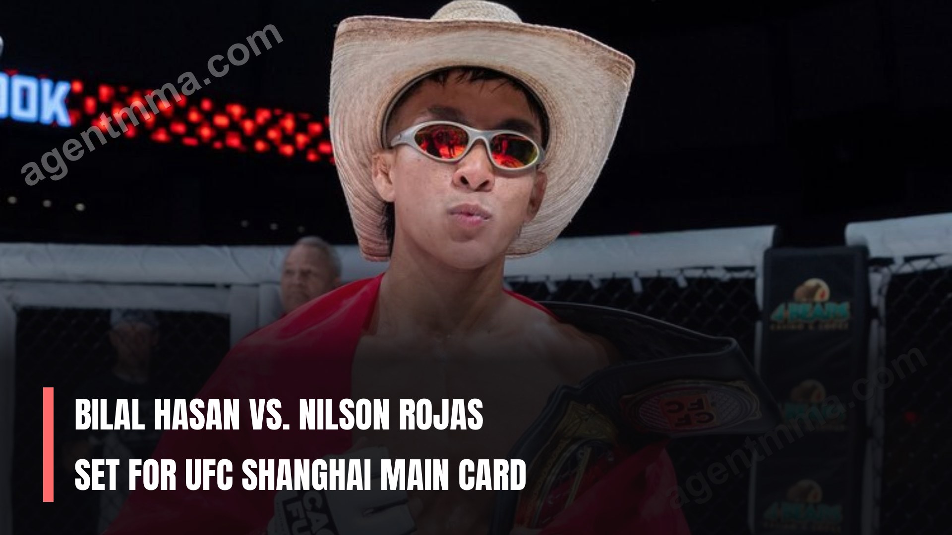 Bilal Hasan vs. Nilson Rojas Set for UFC Shanghai Main Card