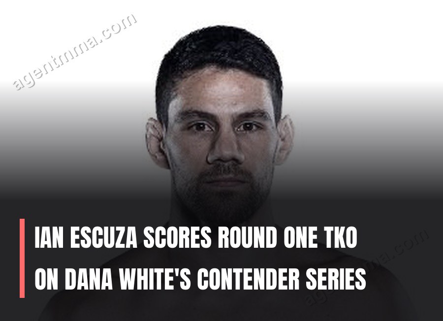 Ian Escuza Scores Round One TKO on Dana White's Contender Series