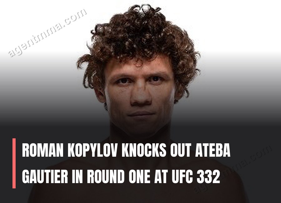 Roman Kopylov Nocauteia Ateba Gautier no Primeiro Round no UFC 332
