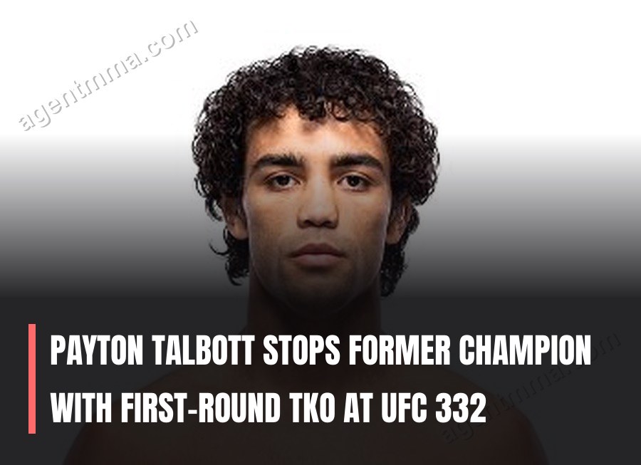 Payton Talbott arrête un ancien champion par TKO au premier round à l'UFC 332