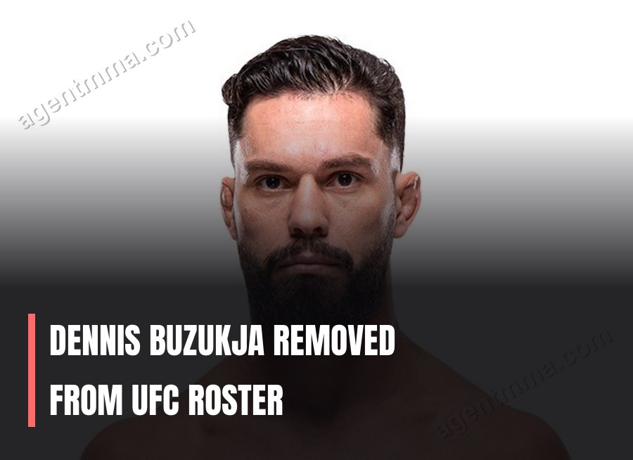 Dennis Buzukja retiré de la liste de l'UFC