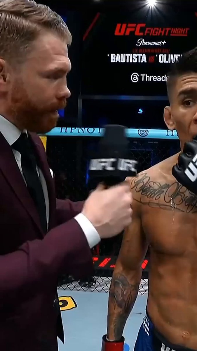 Bautista Earns Rematch at UFC 329