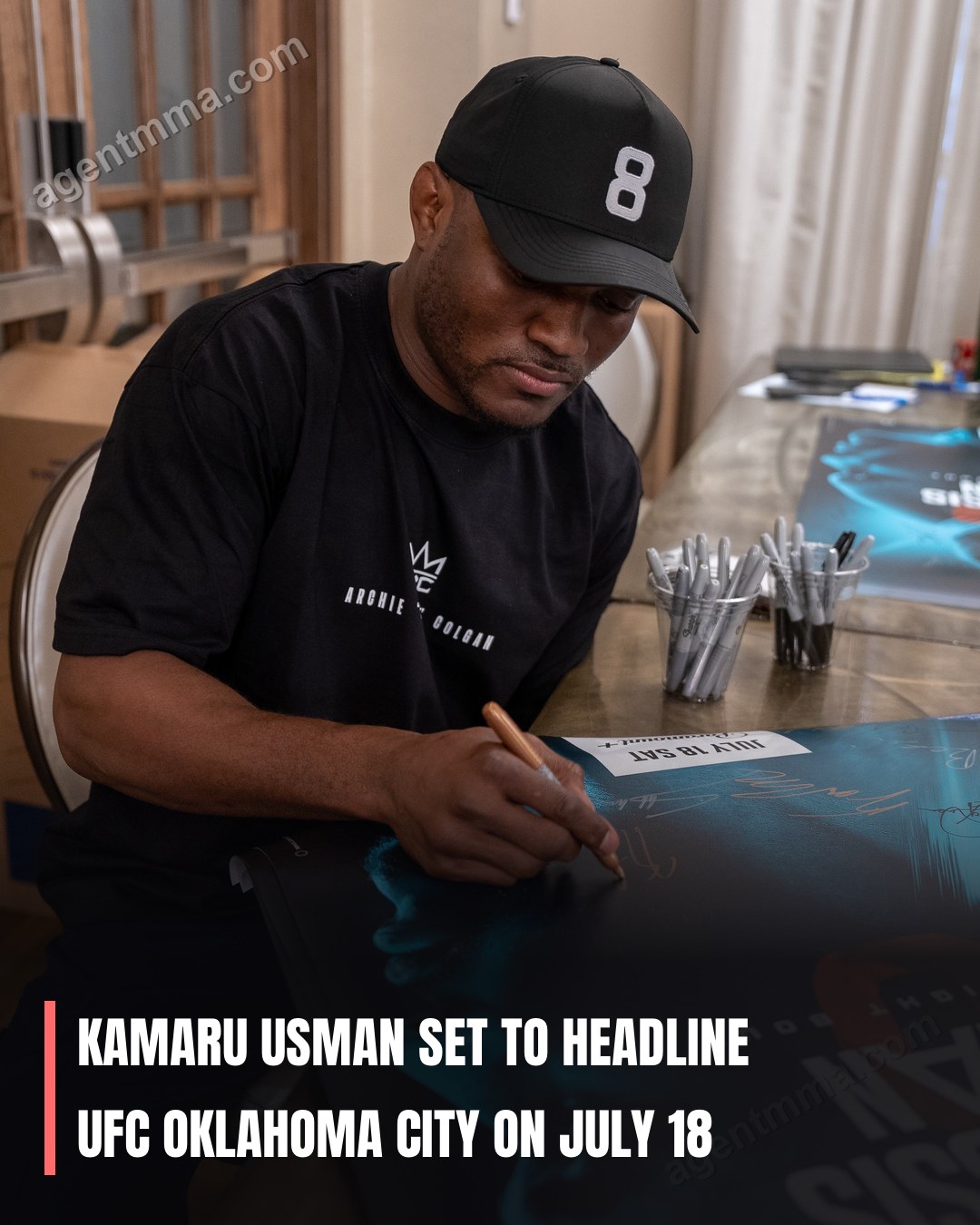 Kamaru Usman Set to Headline UFC Oklahoma City on July 18