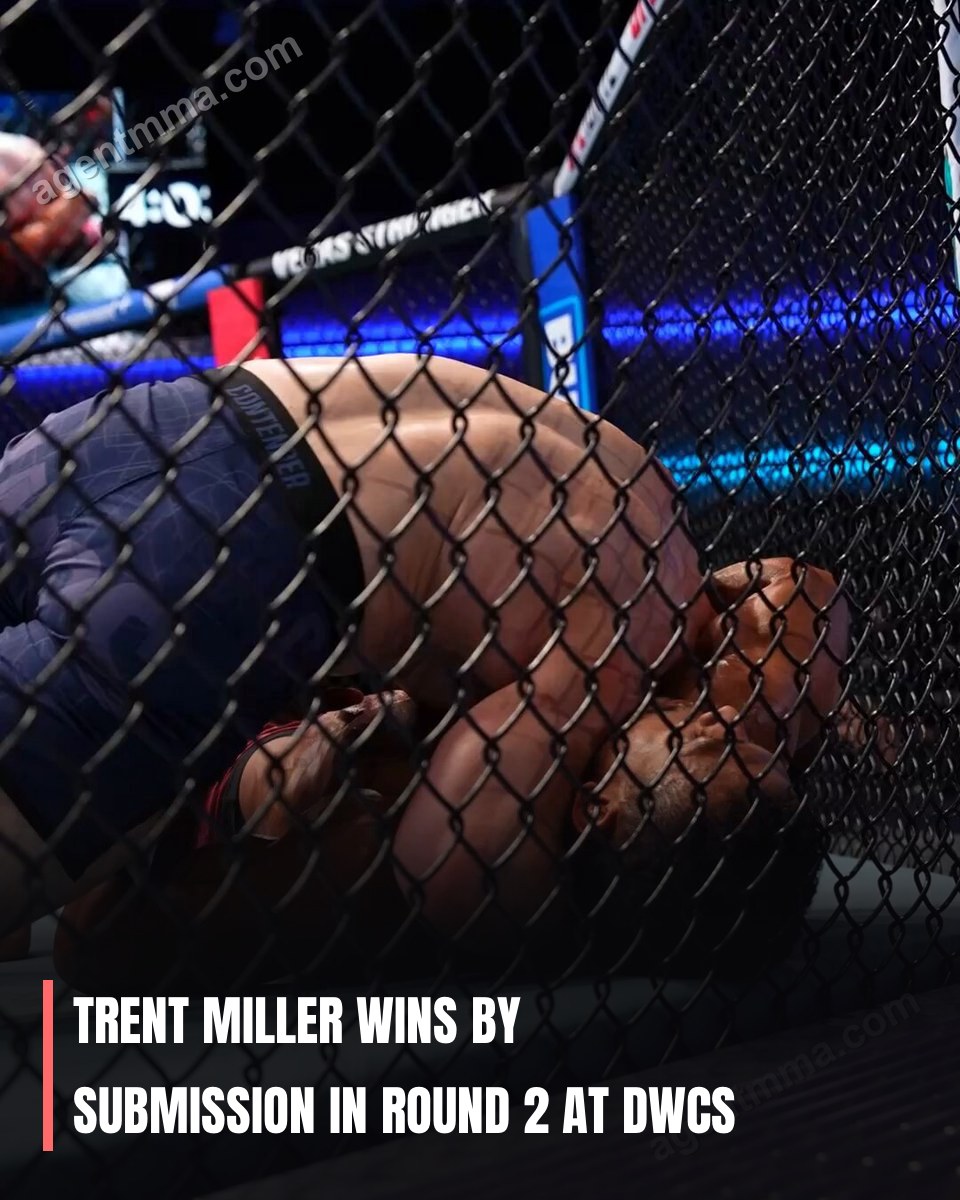 Trent Miller Wins by Submission in Round 2 at DWCS