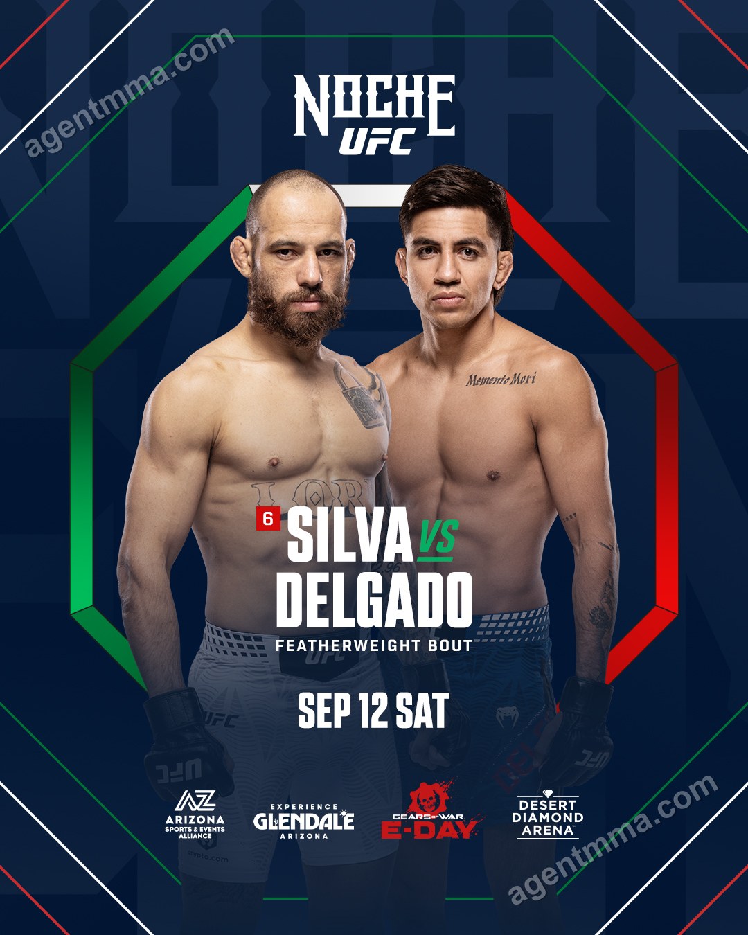 Jean Silva x José Miguel Delgado Confirmados como Novo Main Event da Noche UFC