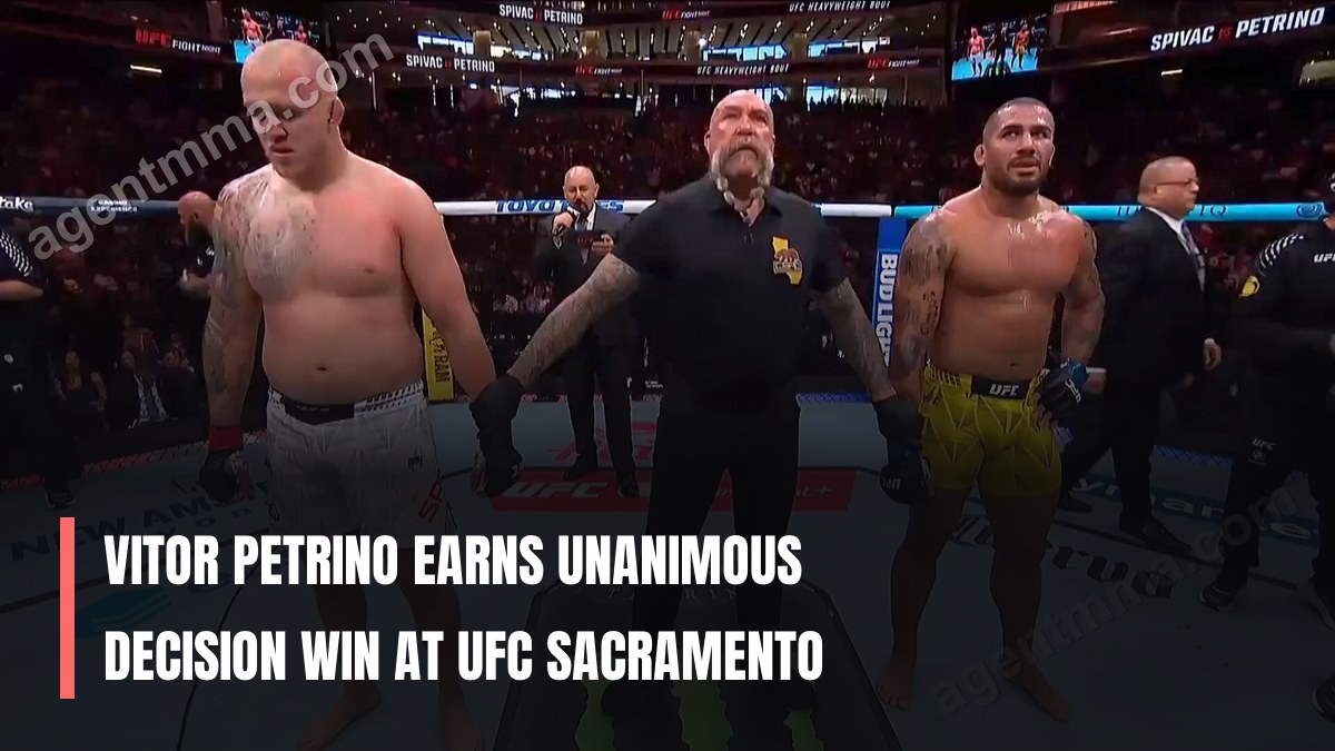 Vitor Petrino Earns Unanimous Decision Win at UFC Sacramento