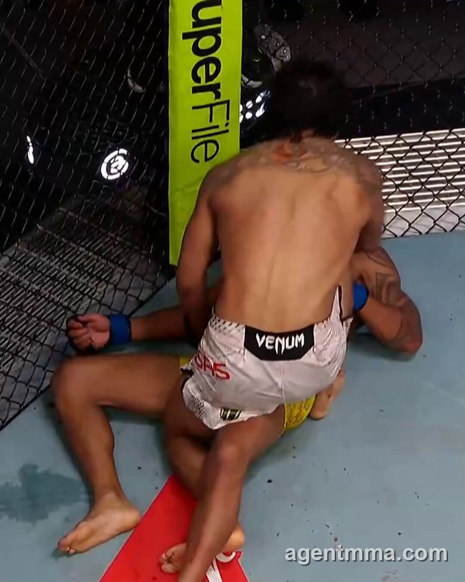Raul Rosas Jr. Finishes Opponent in Round 5 at UFC Vegas 121