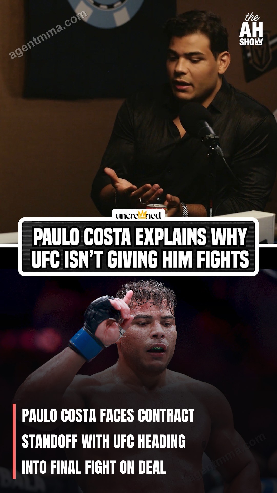 Paulo Costa faces contract standoff with UFC heading into final fight on deal