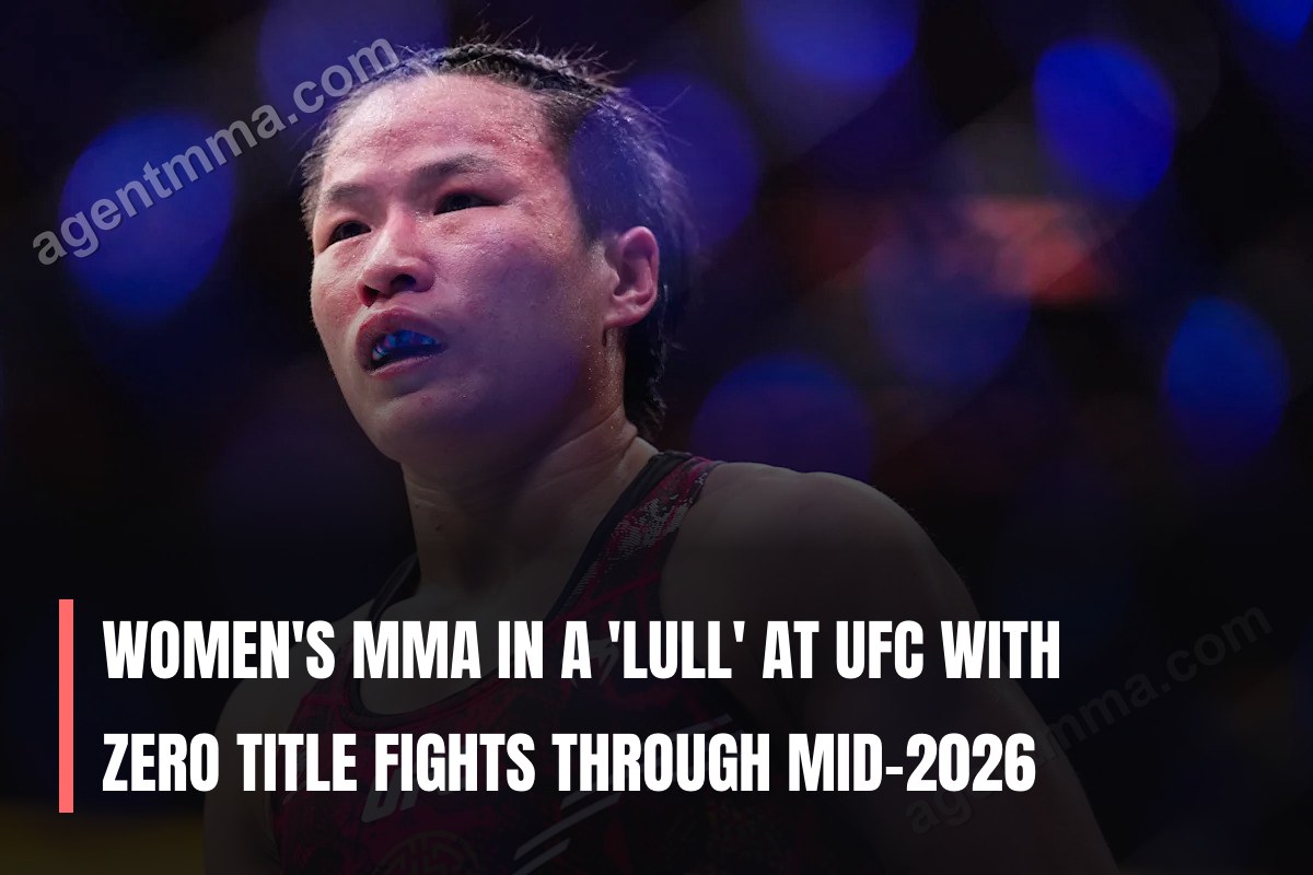 Women's MMA in a 'lull' at UFC with zero title fights through mid-2026