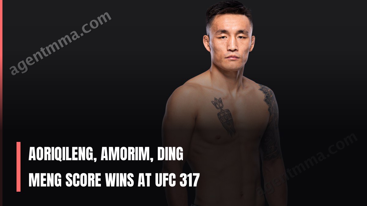 UFC 317 Delivers Multiple Finishes Across Weight Classes